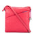 Leather Vertical Zip Top Crossbody