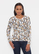Long Sleeve Crewneck Tee Leo Freehand