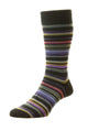 Men's Quakers Stripe Merino Sock