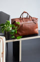 Leather Cargo Duffle