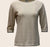 Cotton Sweater with Tipping