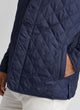 Suffolk Quilted Coat Navy
