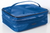 Bright Blue Train Case