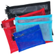 Color Mesh Double Zip Case