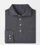 Long Sleeve Cotton Cashmere Polo
