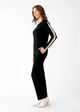 Jolie Straight Leg Trouser Black