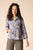 Floral Pleat Back Blouse