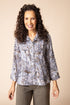 Floral Pleat Back Blouse