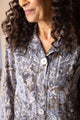 Floral Pleat Back Blouse