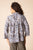 Floral Pleat Back Blouse