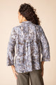 Floral Pleat Back Blouse